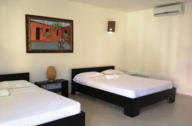 Hotel Playa Caribe Las Terrenas habitacion 2 grande cama